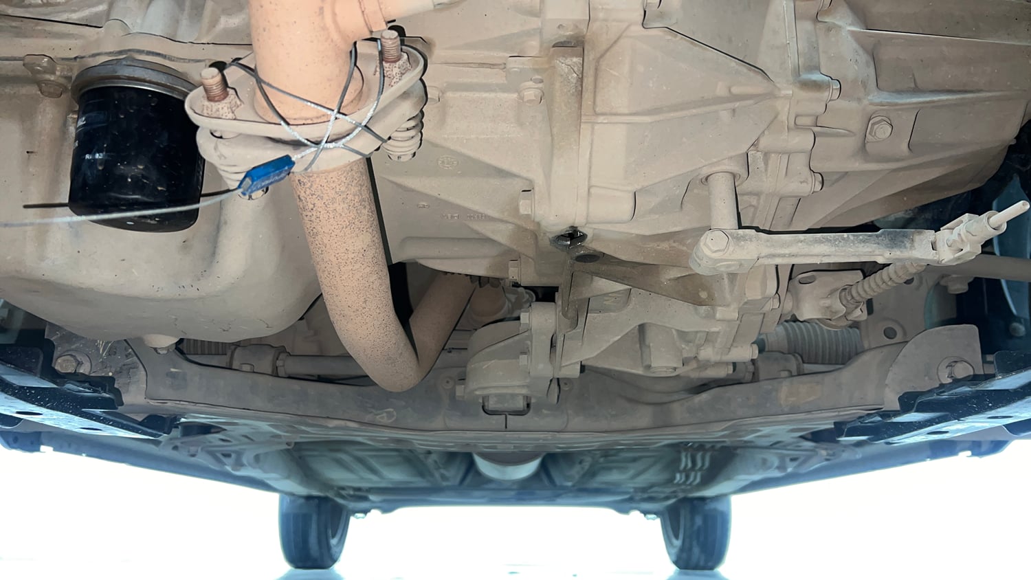 Used 2019 Maruti Suzuki Baleno Delta Petrol Manual extra FRONT LEFT UNDERBODY VIEW