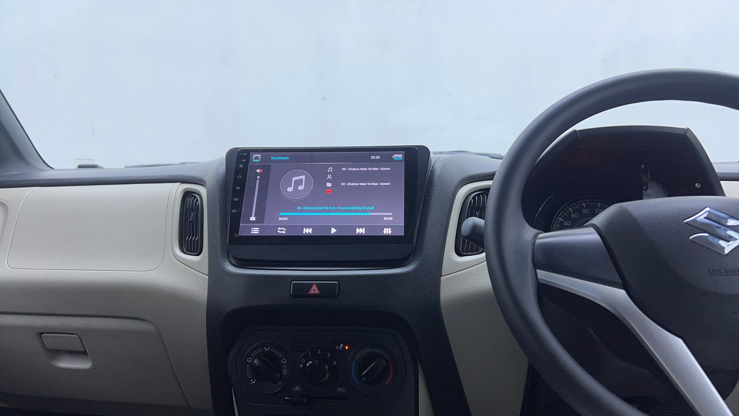 Used 2021 Maruti Suzuki Wagon R 1.0 VXi 1.0 AMT Petrol Automatic interior MUSIC SYSTEM & AC CONTROL VIEW