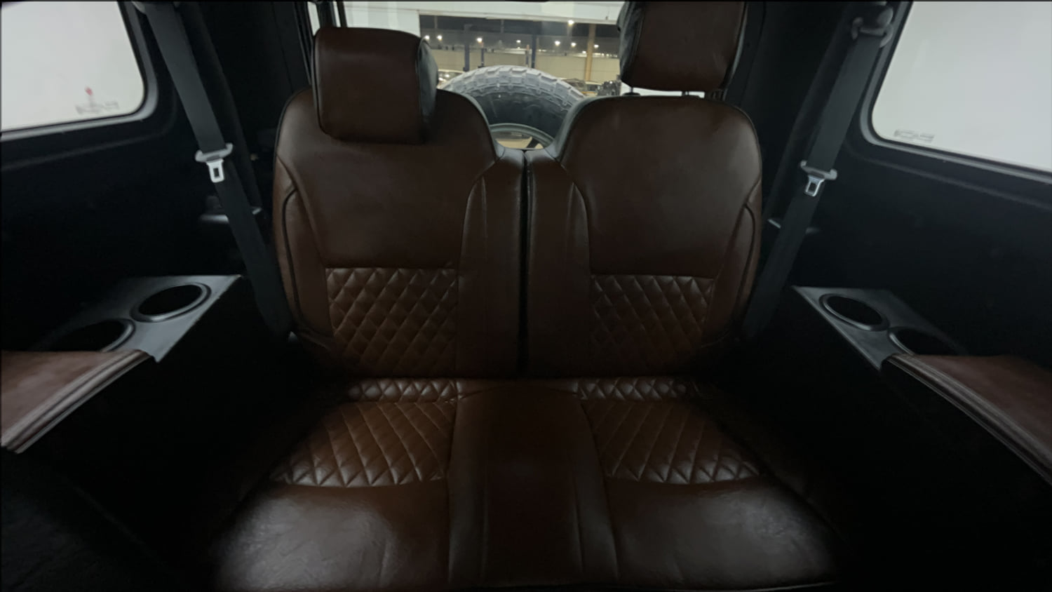Used 2022 mahindra Thar LX Hard Top Diesel AT 4WD Diesel Automatic interior REAR SEAT CONDITION VIEW