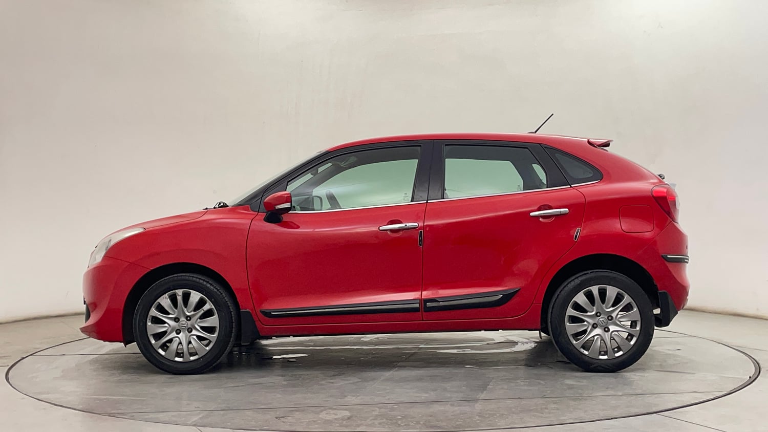 Used 2017 Maruti Suzuki Baleno Zeta 1.2 AT Petrol Automatic exterior LEFT SIDE VIEW