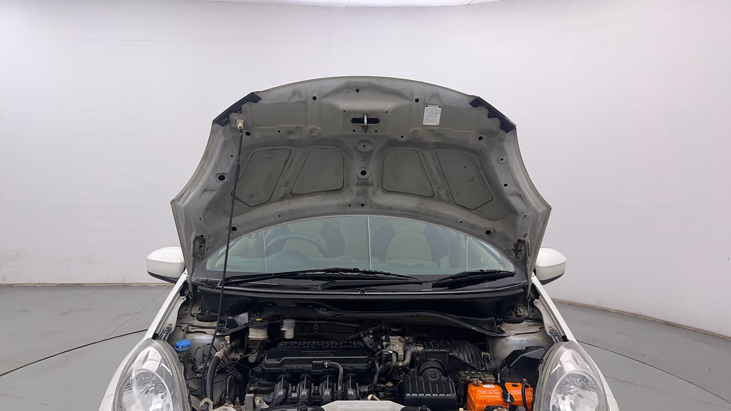 Used 2013 Honda Amaze 1.2 EX i-VTEC Petrol Manual engine ENGINE & BONNET OPEN FRONT VIEW