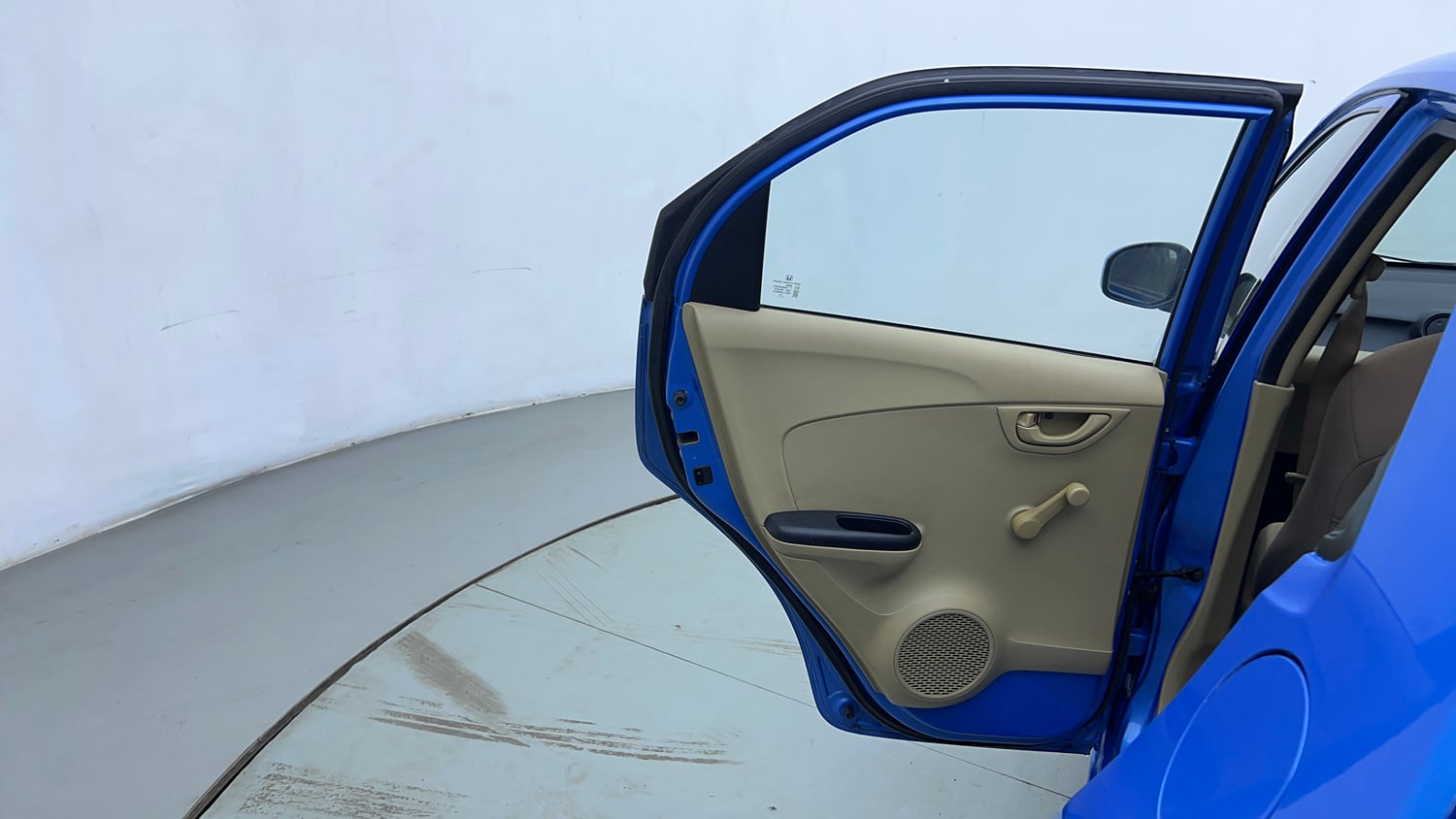 Used 2014 Honda Brio EX MT Petrol Manual interior LEFT REAR DOOR OPEN VIEW
