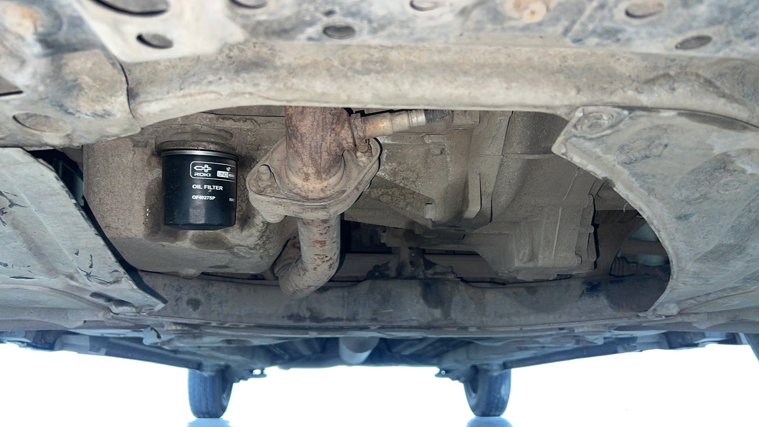 Used 2013 Maruti Suzuki Swift LXi Petrol Manual extra FRONT LEFT UNDERBODY VIEW
