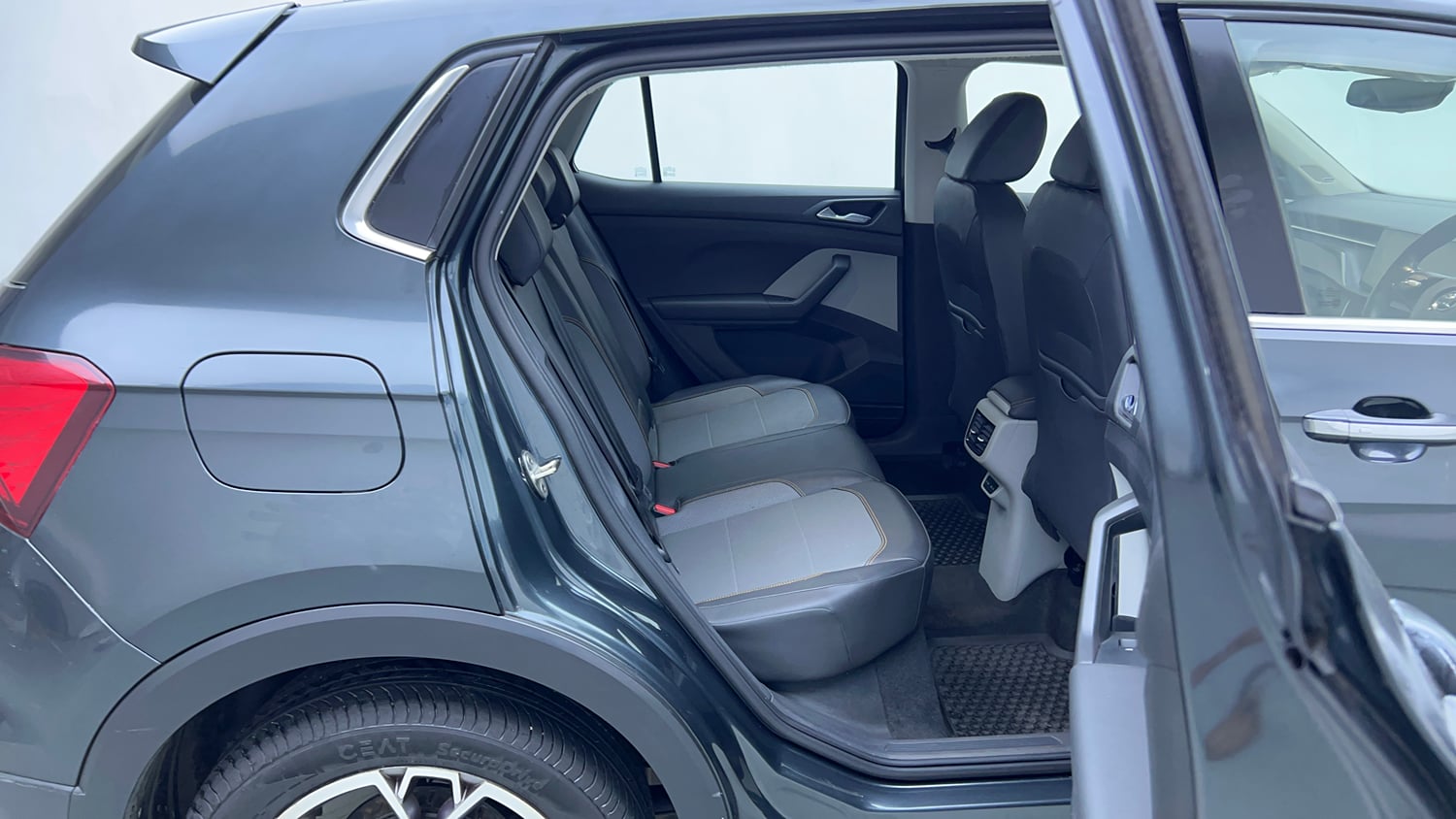 Used 2021 Skoda Kushaq Style 1.0L TSI AT Petrol Automatic interior RIGHT SIDE REAR DOOR CABIN VIEW