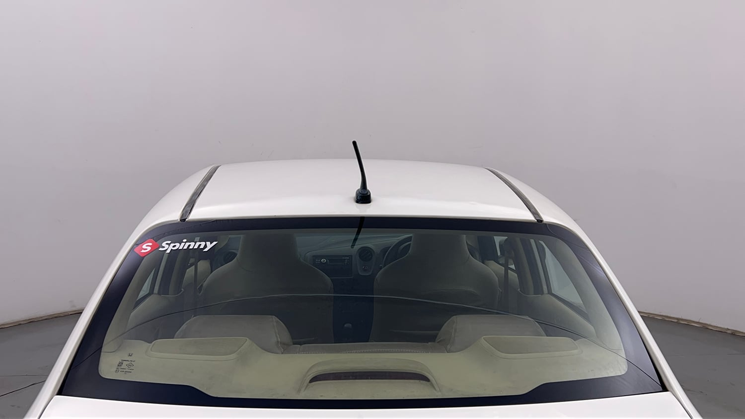 Used 2013 Honda Amaze 1.2 EX i-VTEC Petrol Manual exterior BACK WINDSHIELD VIEW