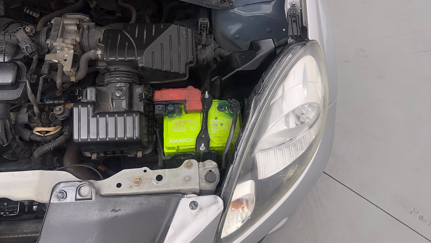 Used 2013 Honda Brio S MT Petrol Manual engine ENGINE LEFT SIDE VIEW