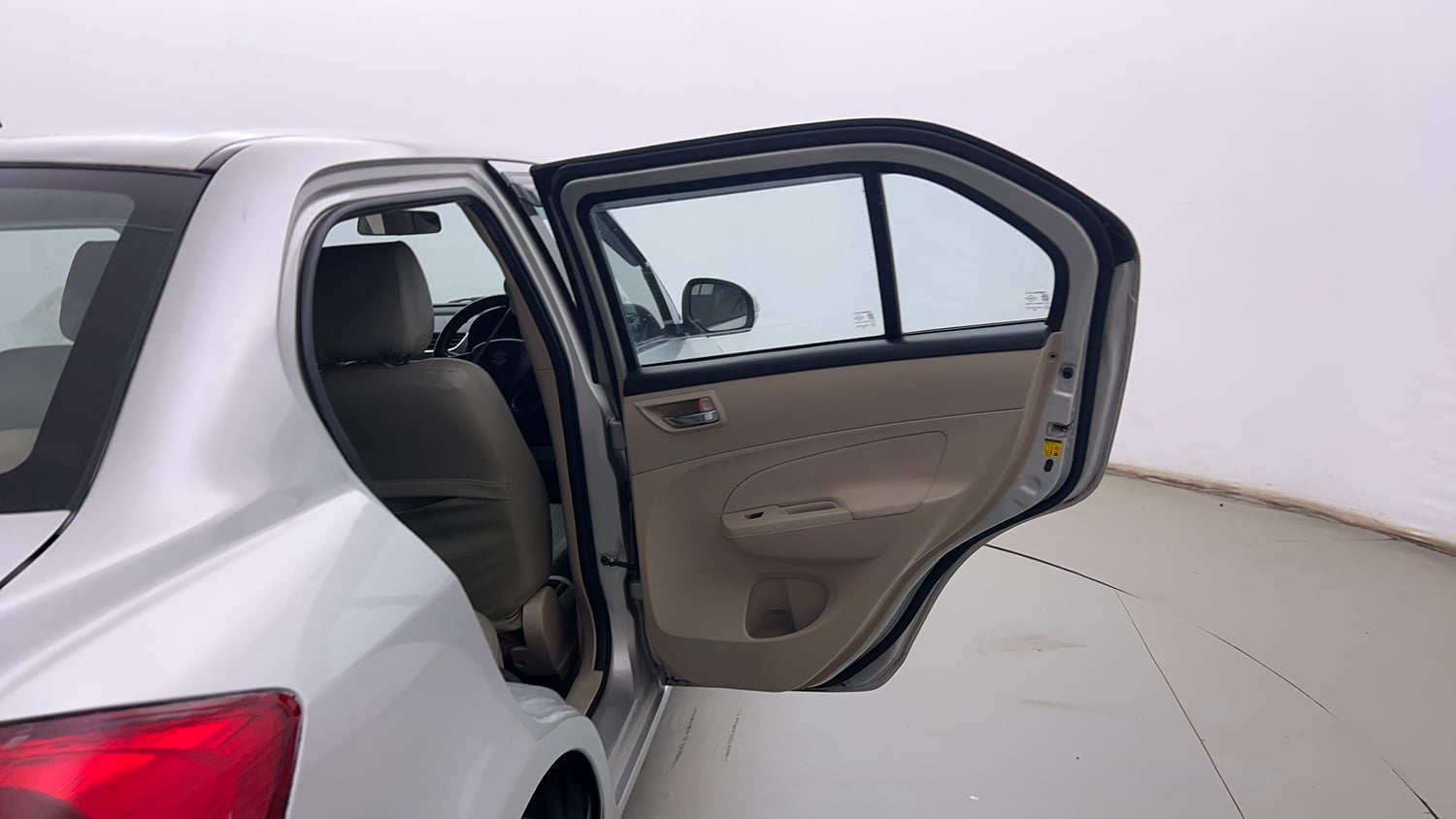 Used 2016 Maruti Suzuki Swift Dzire VXI Petrol Manual interior RIGHT REAR DOOR OPEN VIEW
