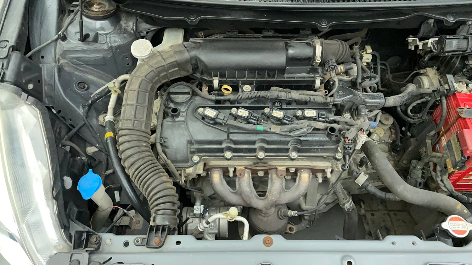 Used 2017 Maruti Suzuki Baleno Delta 1.2 Petrol Manual engine ENGINE RIGHT SIDE VIEW