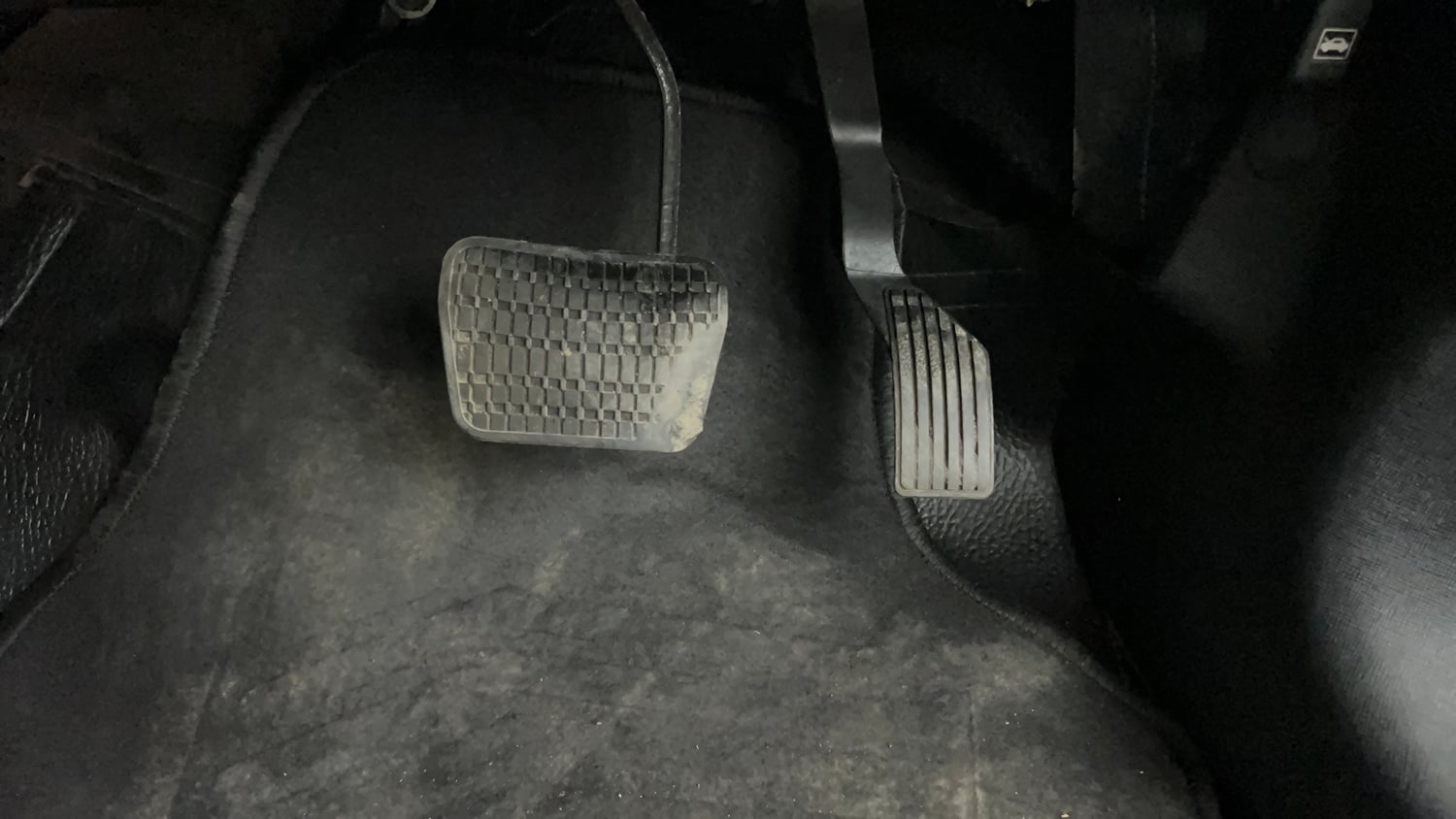 Used 2022 Tata Nexon XZA Plus Diesel Diesel Automatic interior PEDALS VIEW