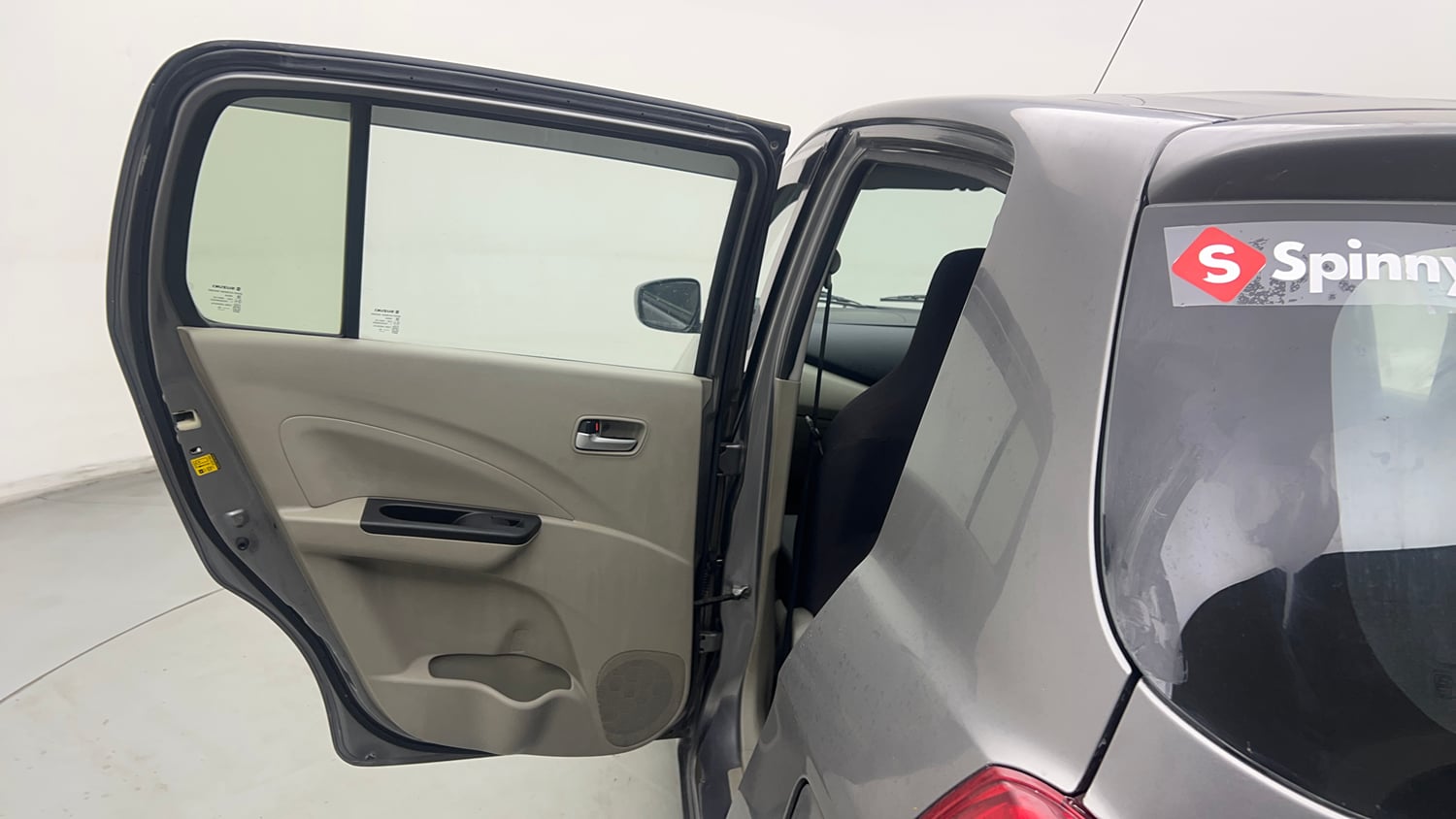 Used 2016 Maruti Suzuki Celerio VXi CNG Cng Manual interior LEFT REAR DOOR OPEN VIEW