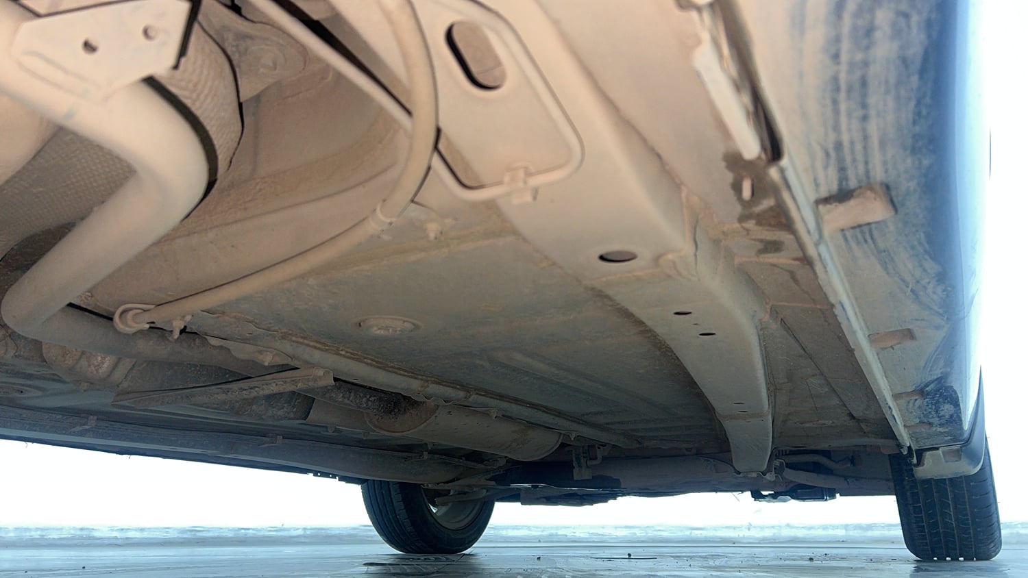 Used 2021 Maruti Suzuki Baleno Zeta Petrol Manual extra REAR RIGHT UNDERBODY VIEW