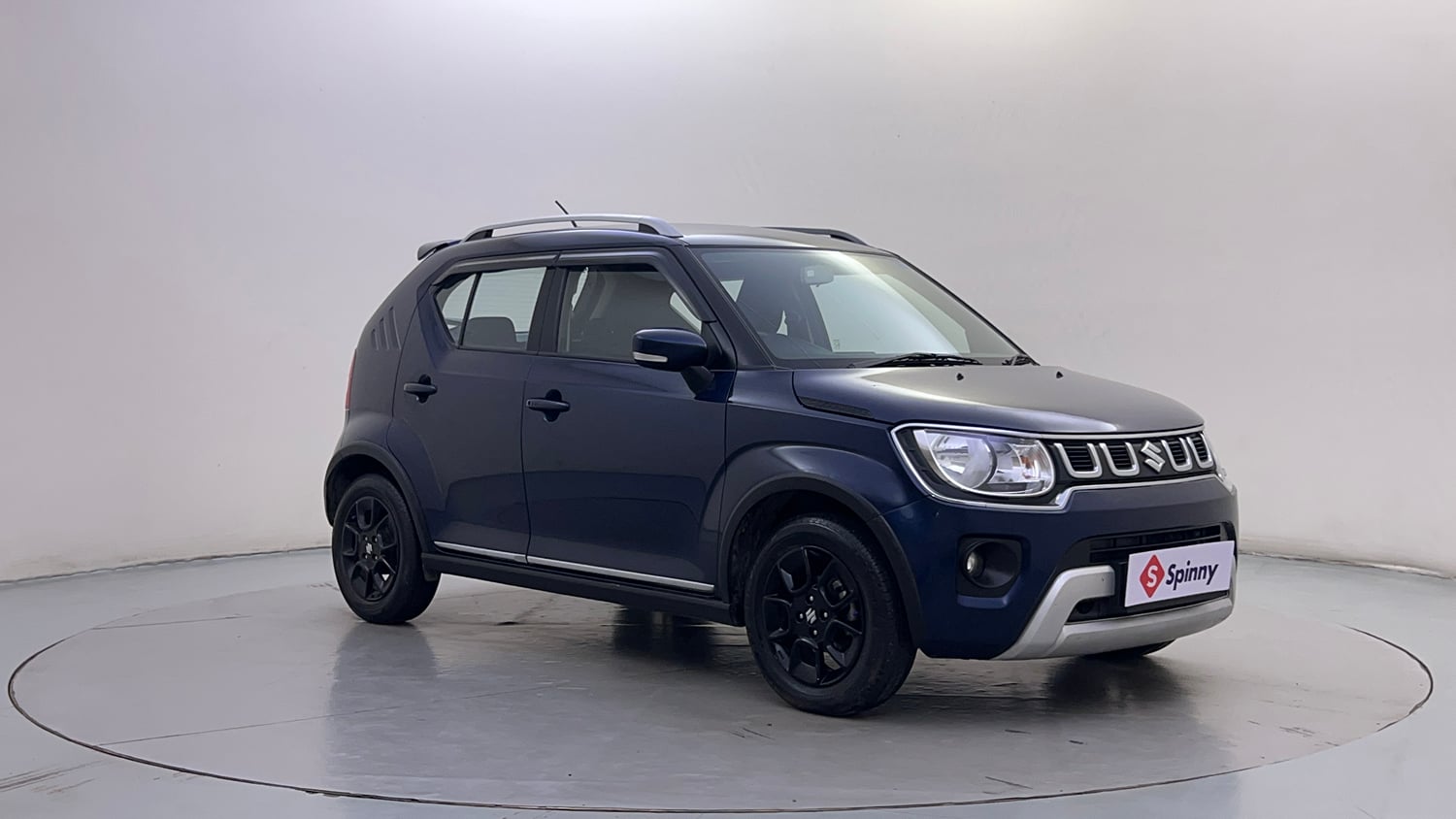 Used 2023 Maruti Suzuki Ignis Zeta 1.2 AMT Petrol Automatic exterior RIGHT FRONT CORNER VIEW