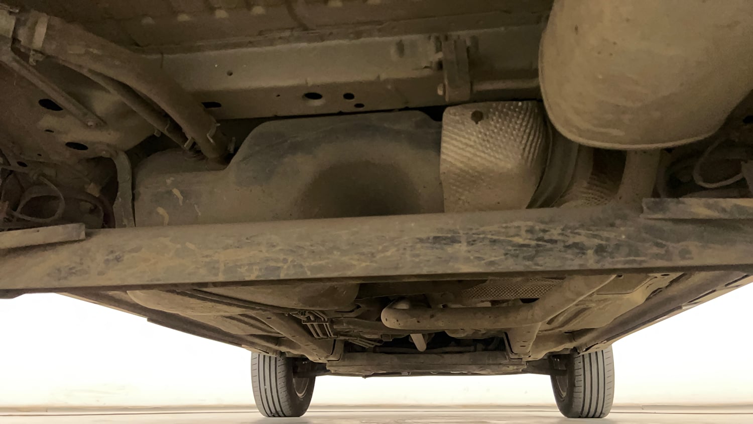 Used 2014 Ford EcoSport Titanium 1.5 TDCi (Opt) Diesel Manual extra REAR UNDERBODY VIEW (TAKEN FROM REAR)