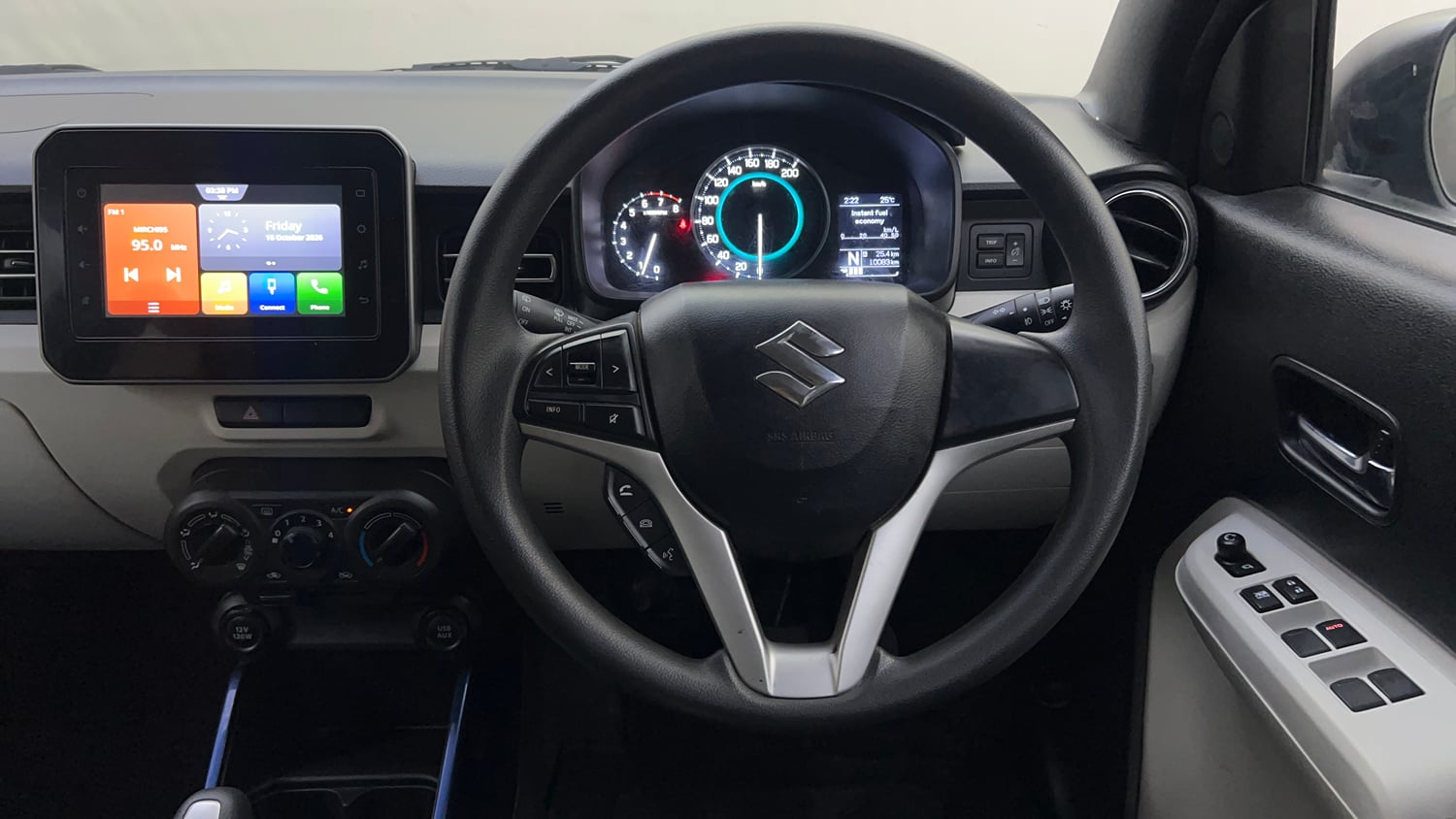 Used 2023 Maruti Suzuki Ignis Zeta 1.2 AMT Petrol Automatic interior STEERING VIEW
