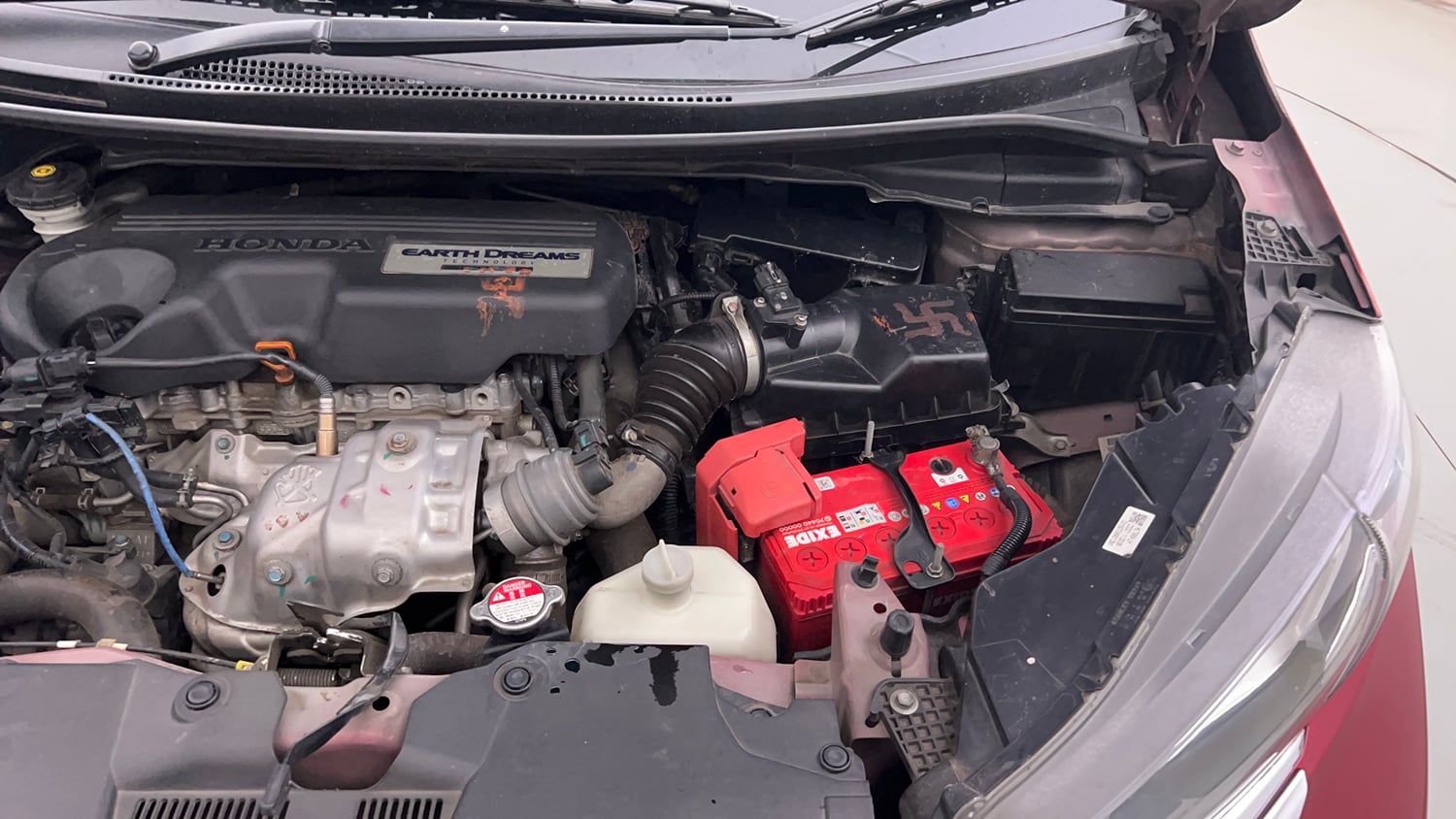 Used 2021 Honda WR-V SV MT Diesel Diesel Manual engine ENGINE LEFT SIDE VIEW