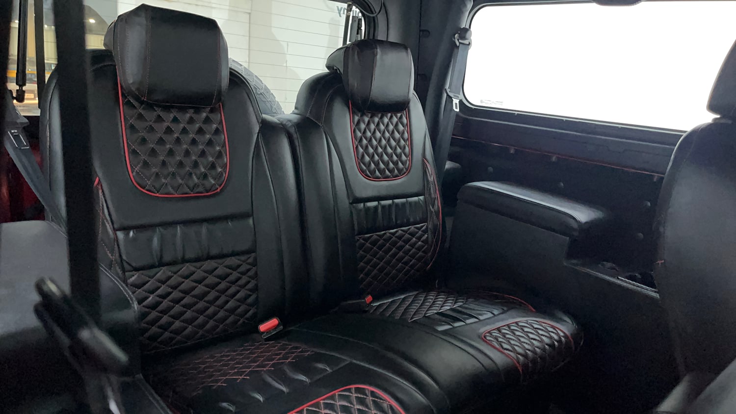 Used 2023 Mahindra Thar LX Hard Top Petrol MT 4WD Petrol Manual interior RIGHT SIDE REAR DOOR CABIN VIEW