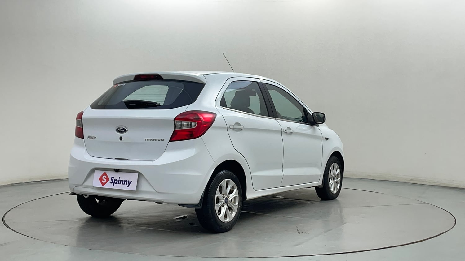 Used 2017 Ford Figo Titanium 1.5 Ti-VCT AT Petrol Automatic exterior RIGHT REAR CORNER VIEW