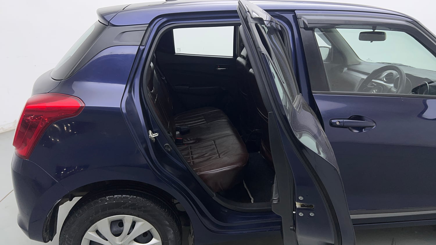 Used 2022 Maruti Suzuki Swift VXi Petrol Manual interior RIGHT SIDE REAR DOOR CABIN VIEW