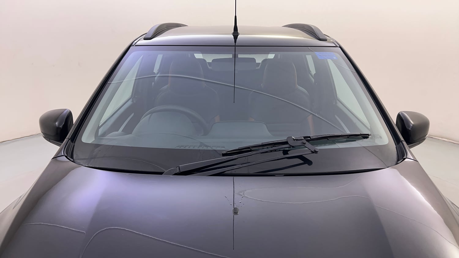 Used 2023 Renault Kwid CLIMBER AMT Urban Night Limited Edition Petrol Automatic exterior FRONT WINDSHIELD VIEW