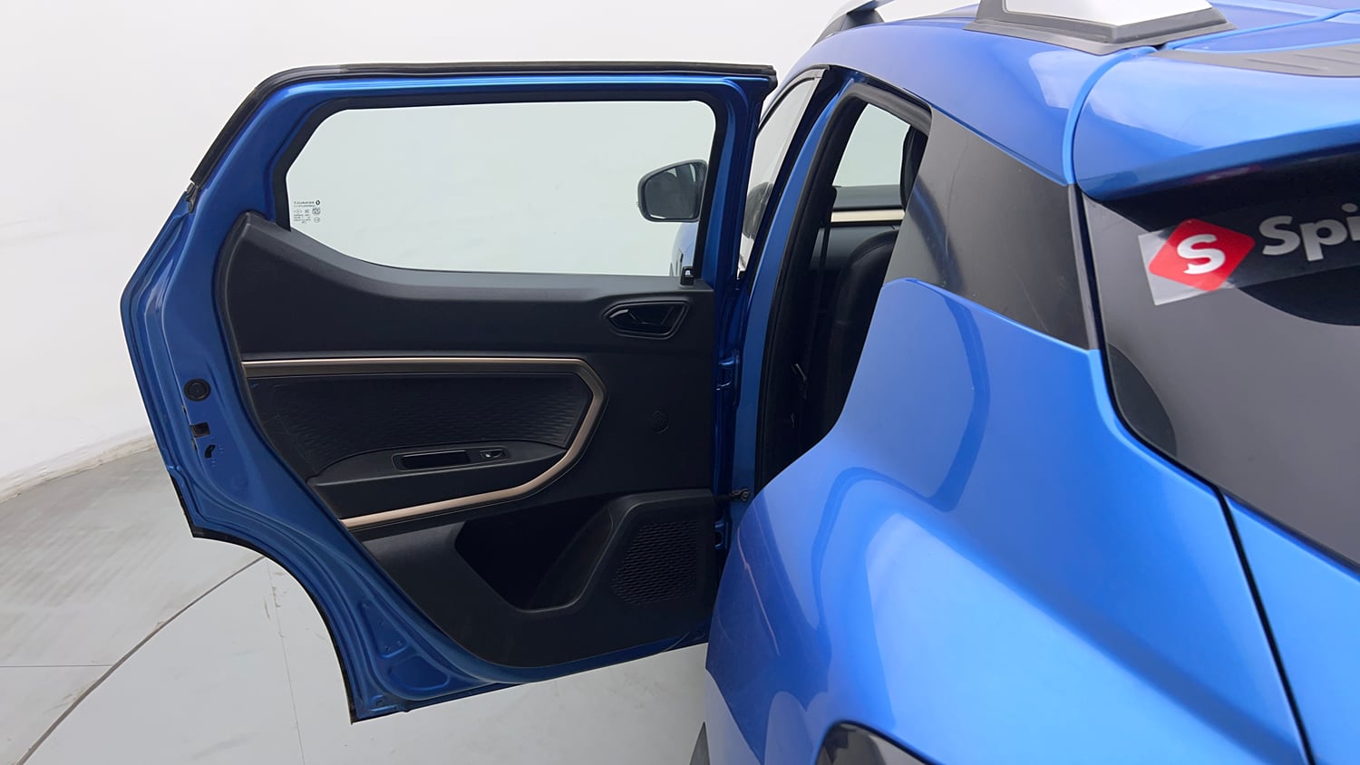 Used 2021 Renault Kiger RXT MT Petrol Manual interior LEFT REAR DOOR OPEN VIEW