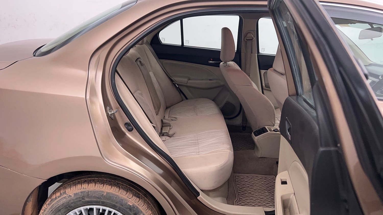 Used 2019 Maruti Suzuki Dzire VDi Diesel Manual interior RIGHT SIDE REAR DOOR CABIN VIEW