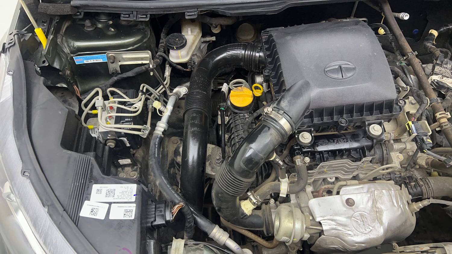 Used 2022 Tata Nexon XMA Plus (S) Petrol Automatic engine ENGINE RIGHT SIDE VIEW