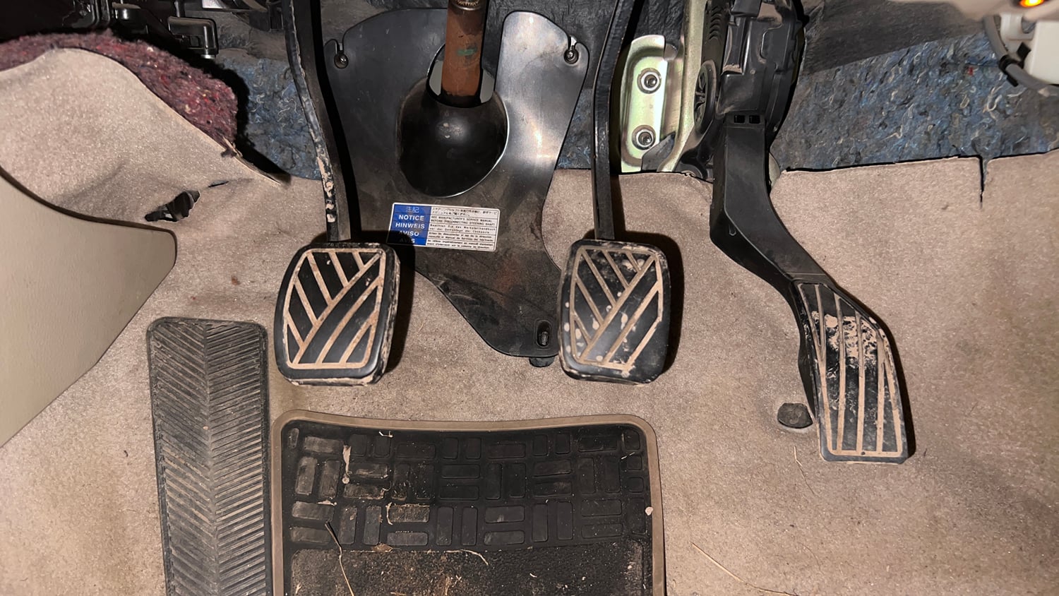Used 2021 Maruti Suzuki Ciaz Alpha 1.5 Petrol Manual interior PEDALS VIEW