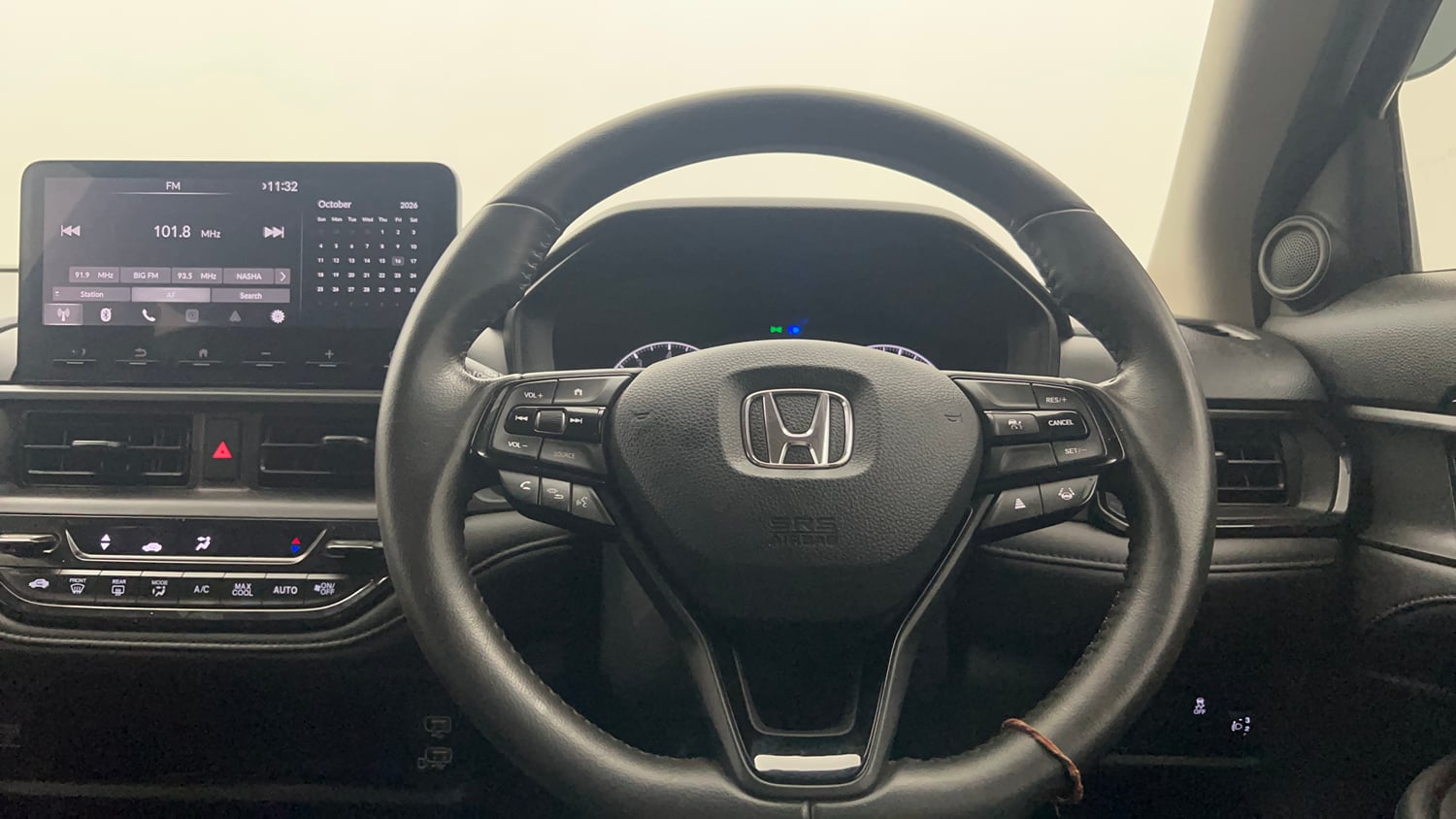 Used 2025 Honda Elevate Black Edition ZX MT Petrol Manual interior STEERING VIEW