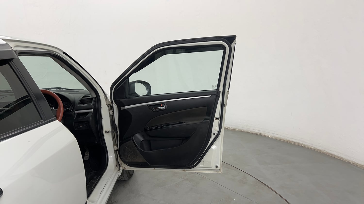 Used 2013 Maruti Suzuki Swift VDi Diesel Manual interior RIGHT FRONT DOOR OPEN VIEW