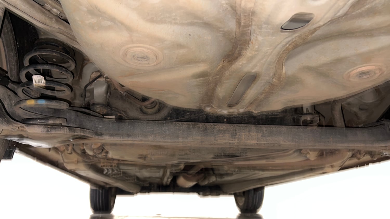 Used 2019 Maruti Suzuki Baleno Zeta Petrol Manual extra REAR UNDERBODY VIEW (TAKEN FROM REAR)