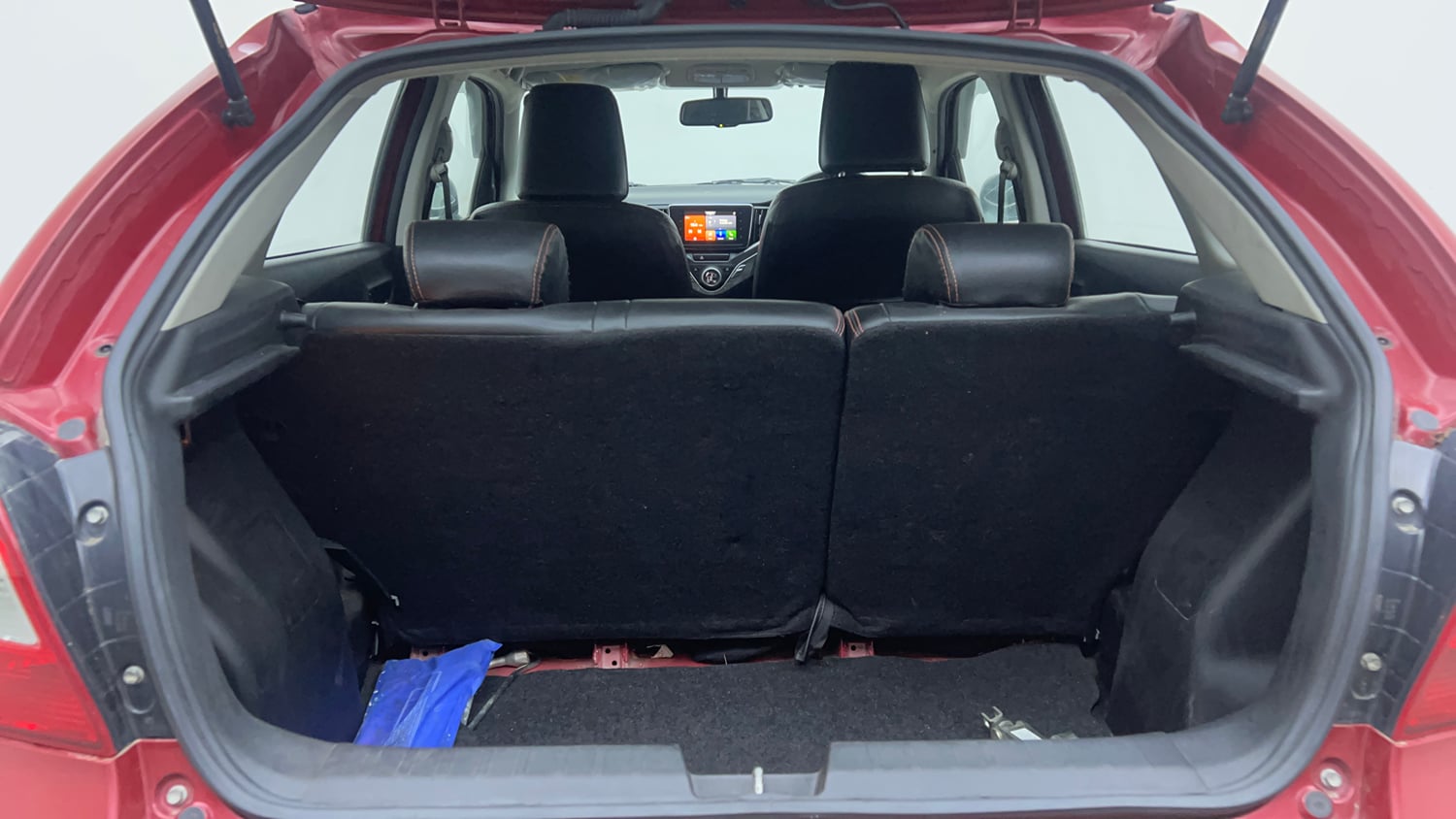 Used 2021 Maruti Suzuki Baleno Zeta Petrol Manual interior DICKY INSIDE VIEW