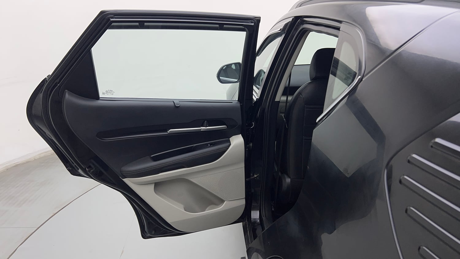 Used 2021 Kia Sonet HTX 1.0 iMT Petrol Manual interior LEFT REAR DOOR OPEN VIEW