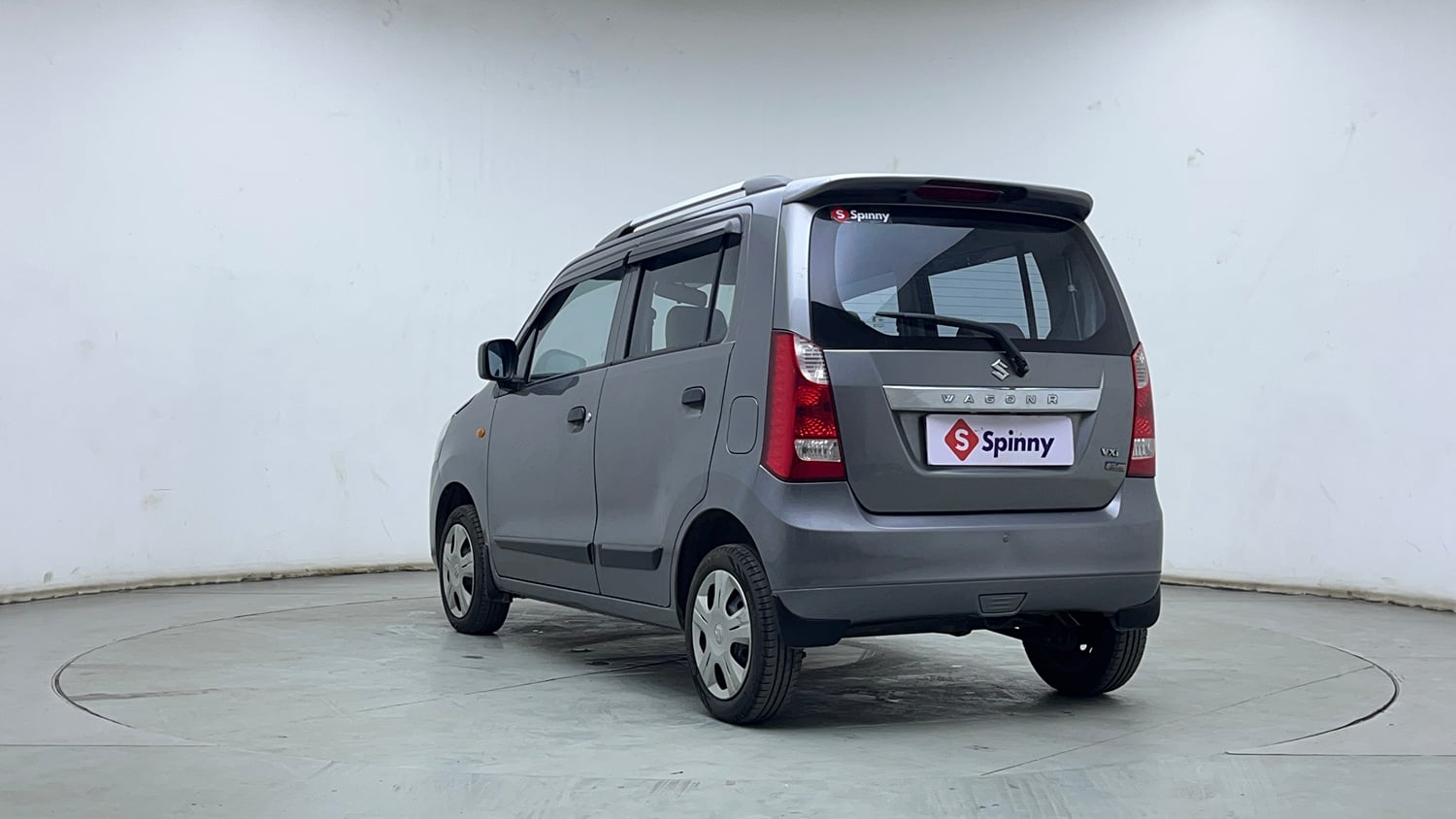 Used 2018 Maruti Suzuki Wagon R 1.0 VXI AMT Petrol Automatic exterior LEFT REAR CORNER VIEW