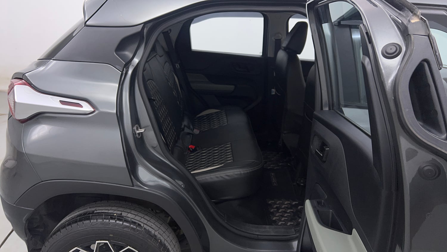 Used 2024 Tata Punch Adventure Rhythm Petrol Manual interior RIGHT SIDE REAR DOOR CABIN VIEW