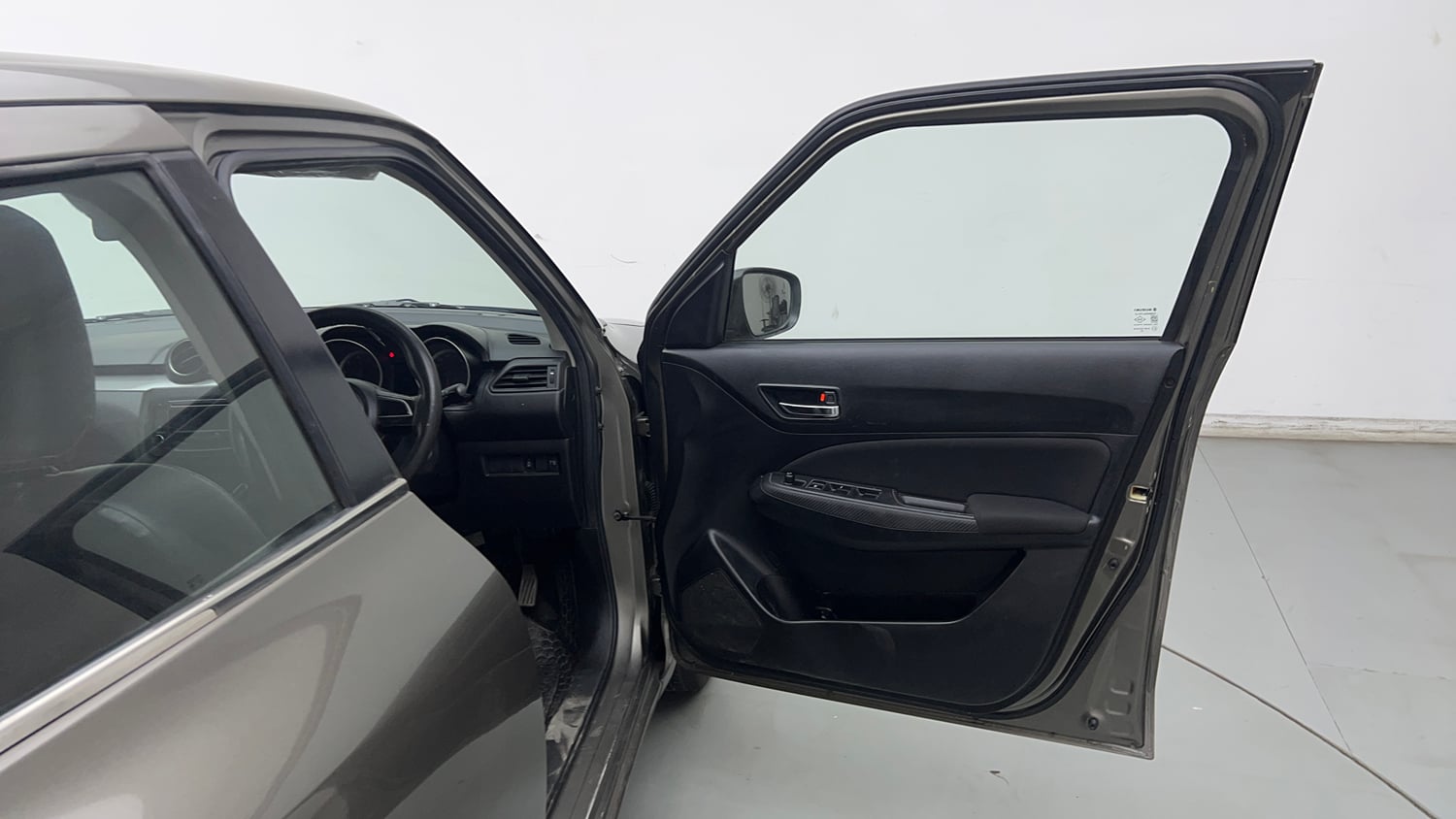 Used 2018 Maruti Suzuki Swift VXi Petrol Manual interior RIGHT FRONT DOOR OPEN VIEW