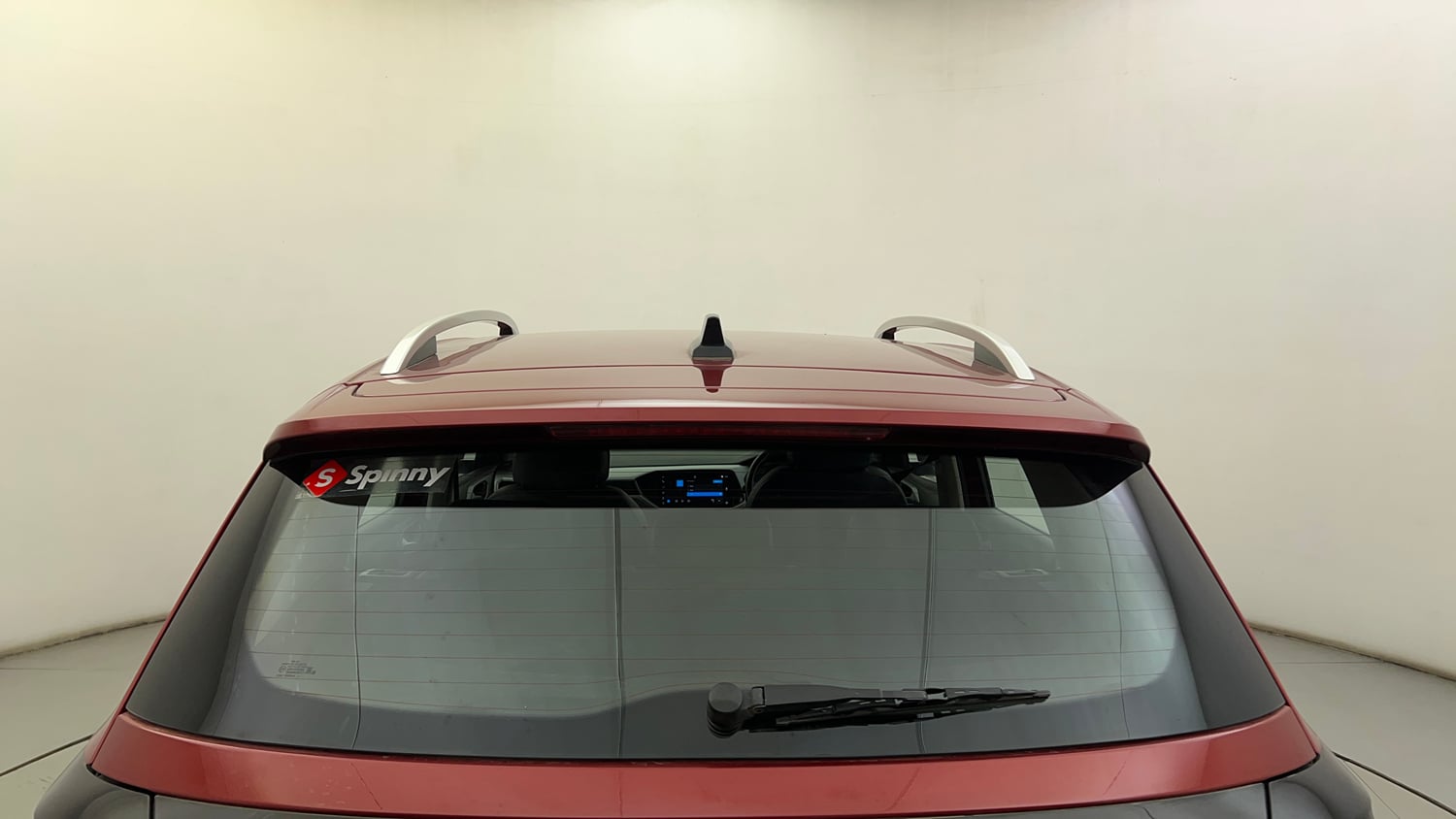 Used 2022 Volkswagen Taigun Highline 1.0 TSI AT Petrol Automatic exterior BACK WINDSHIELD VIEW