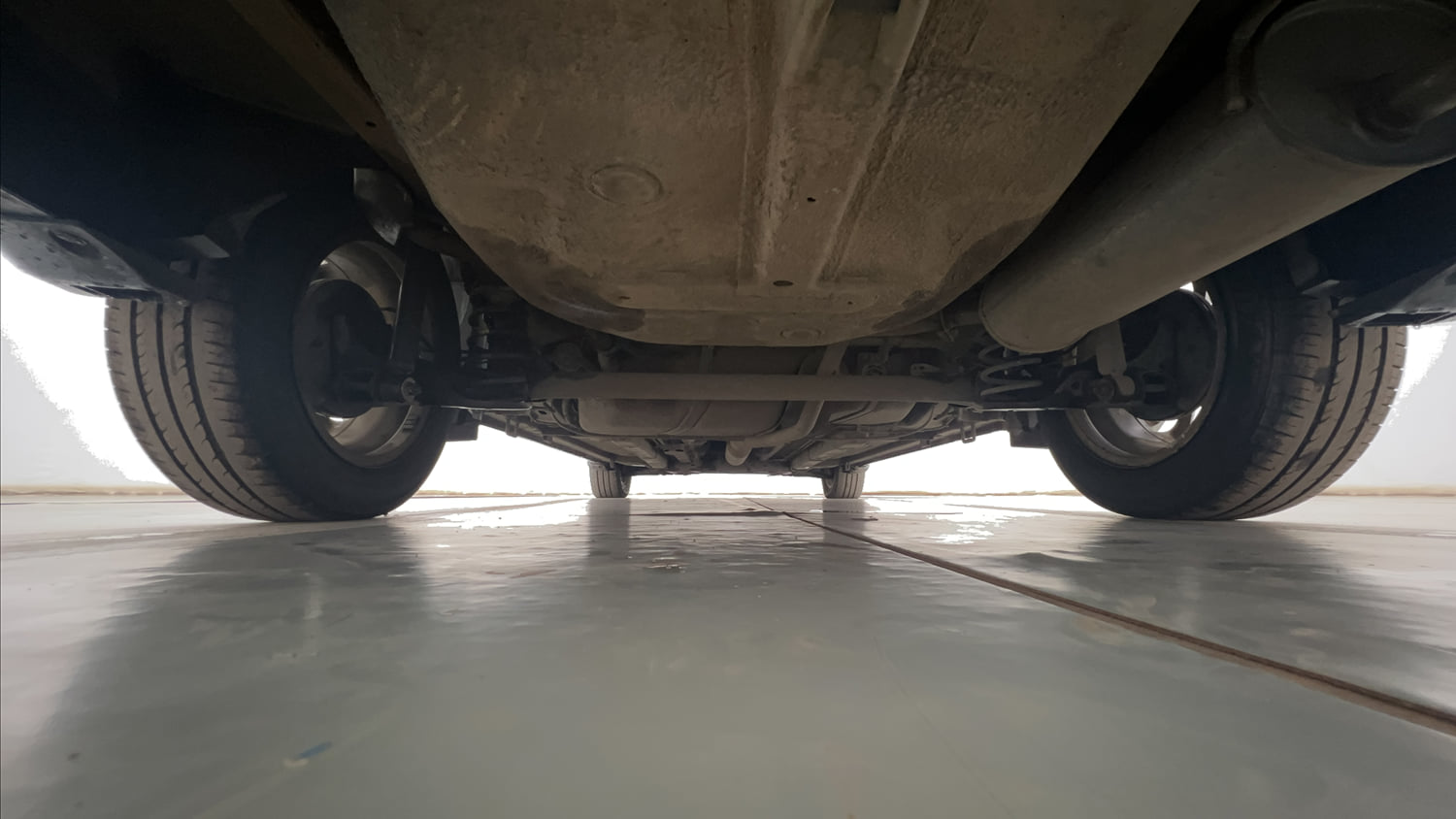 Used 2022 Maruti Suzuki Ciaz Delta 1.5 Petrol Manual extra REAR UNDERBODY VIEW (TAKEN FROM REAR)