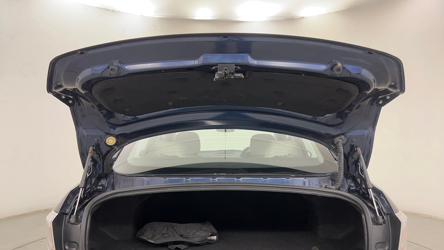 Used 2024 Tata Tigor XZA iCNG Cng Automatic interior DICKY DOOR OPEN VIEW