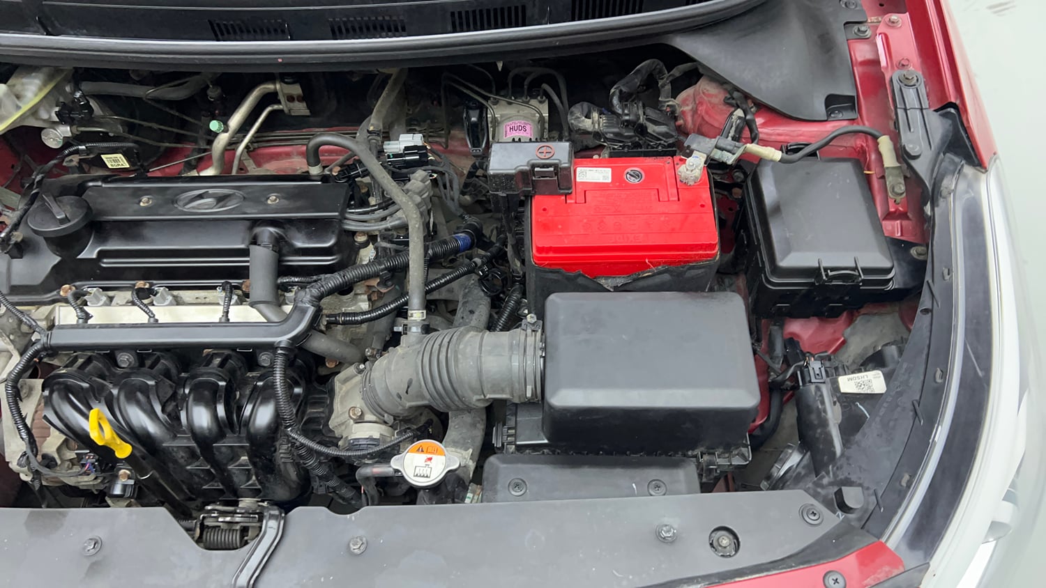 Used 2016 Hyundai i20 Active 1.2 S Petrol Manual engine ENGINE LEFT SIDE VIEW