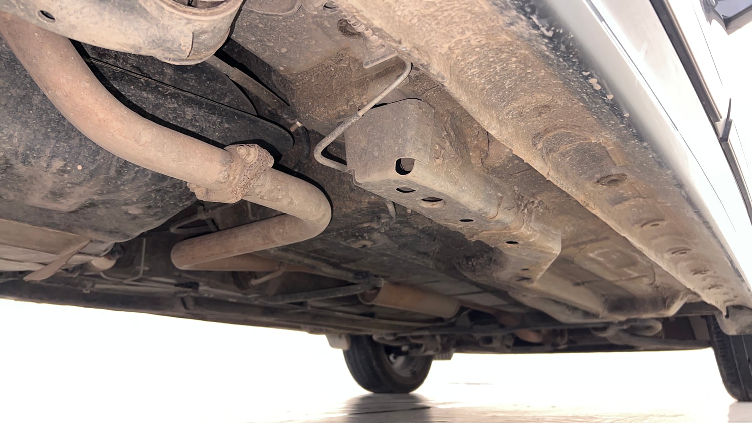 Used 2022 Tata Tiago XZ Plus Petrol Manual extra REAR RIGHT UNDERBODY VIEW