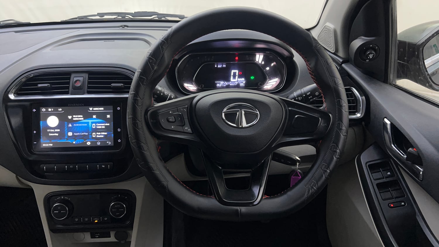 Used 2022 Tata Tiago XZ Plus Petrol Manual interior STEERING VIEW