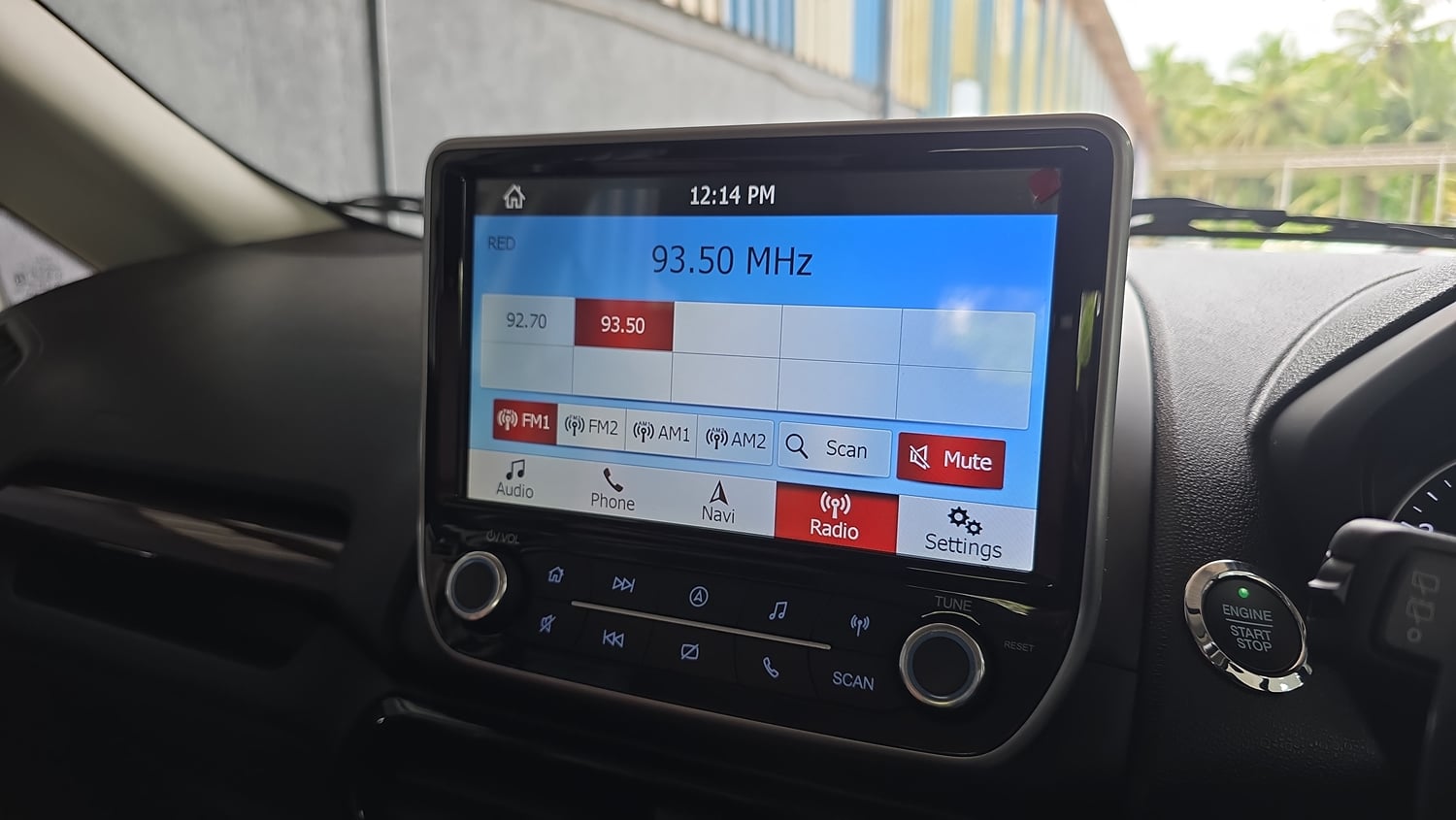 Used 2019 Ford EcoSport Thunder Edition Petrol Petrol Manual top_features Touch screen infotainment system