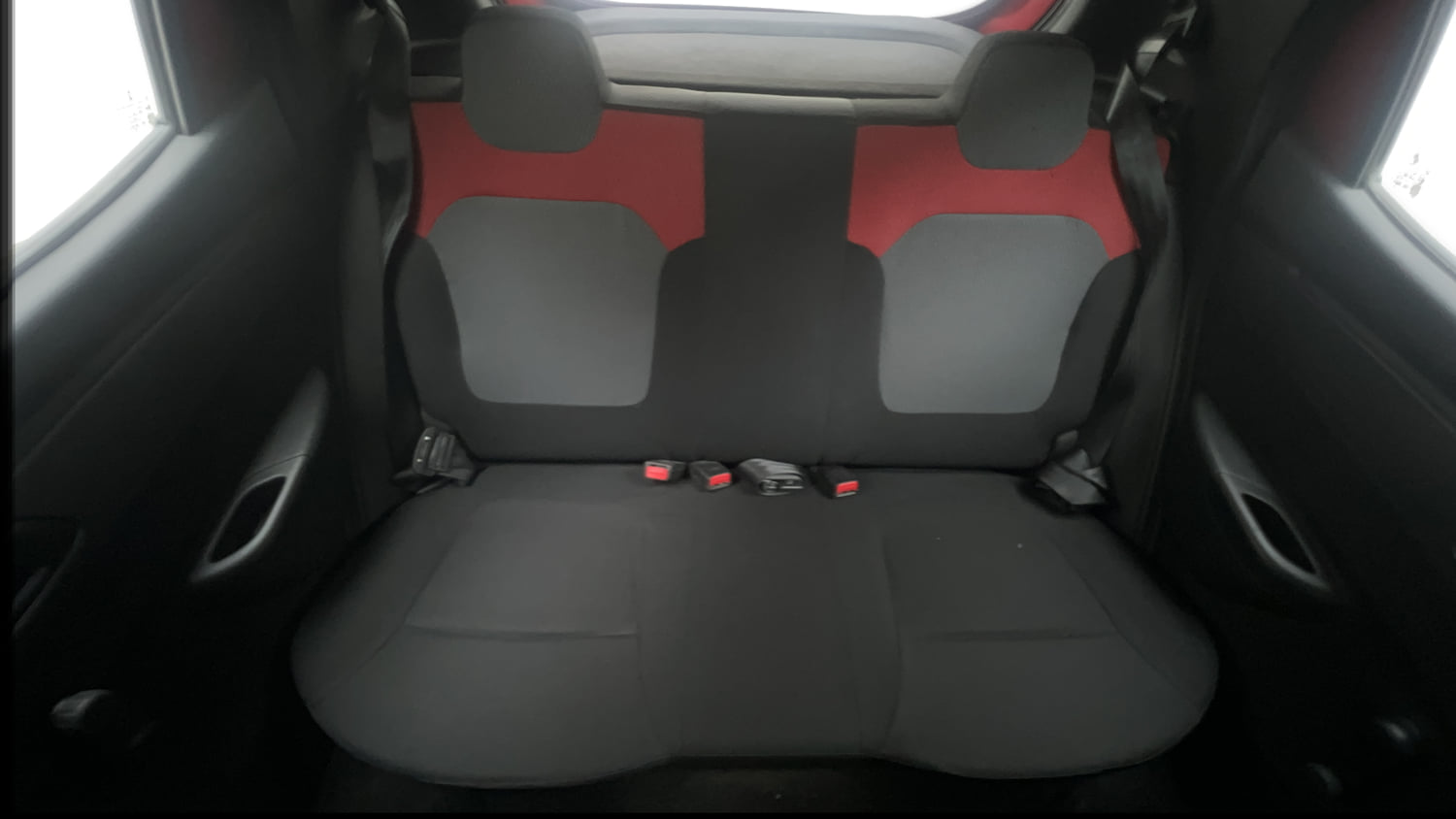 Used 2018 Renault Kwid 1.0 RXT AMT Opt Petrol Automatic interior REAR SEAT CONDITION VIEW