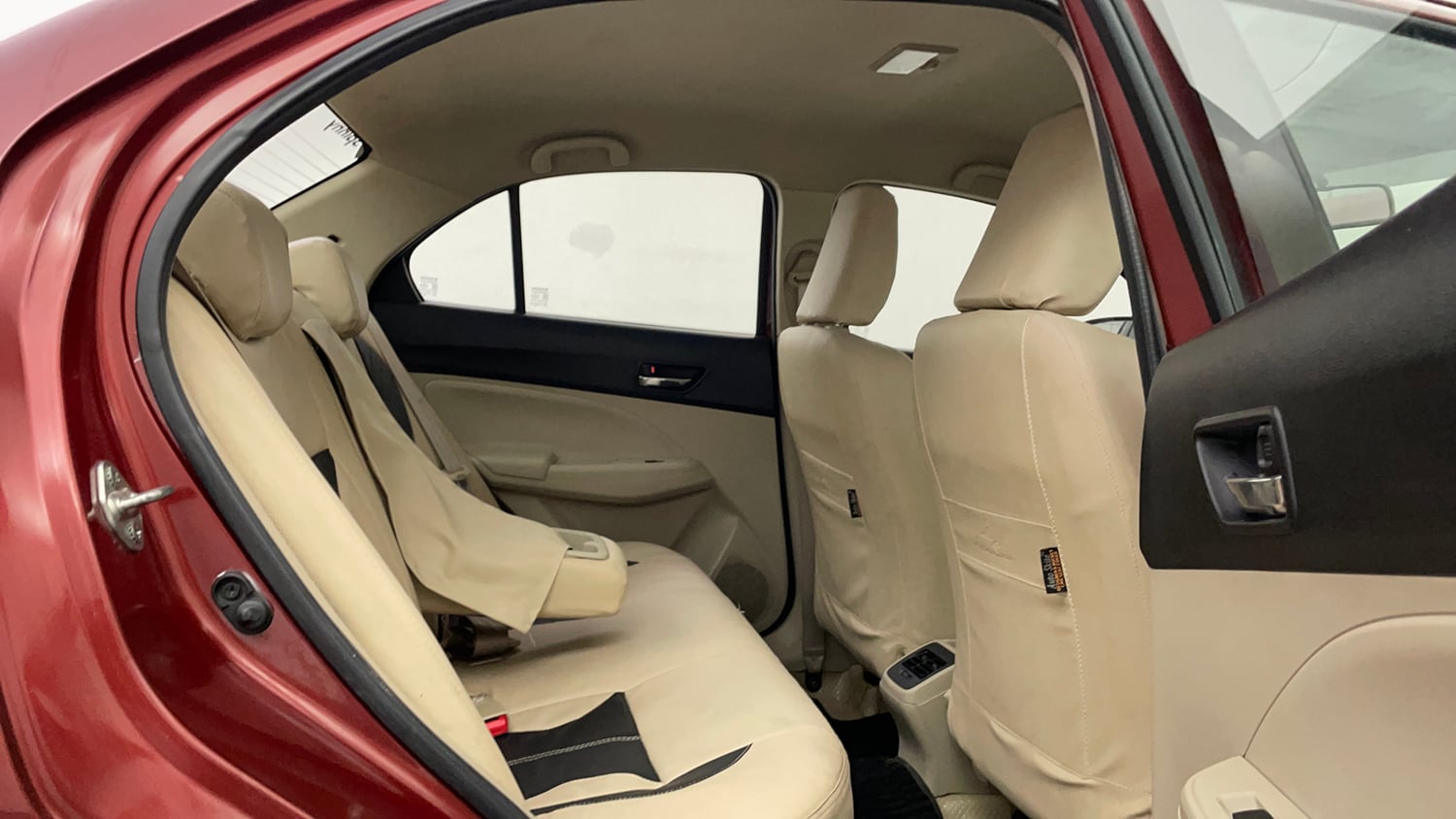 Used 2017 Maruti Suzuki Dzire ZXi AMT Petrol Automatic interior RIGHT SIDE REAR DOOR CABIN VIEW