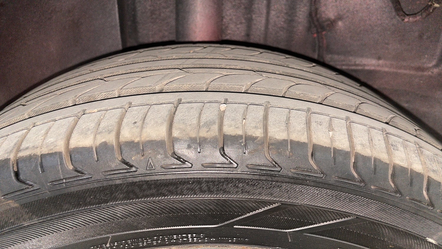 Used 2020 Tata Altroz XT Petrol Petrol Manual tyres RIGHT REAR TYRE TREAD VIEW