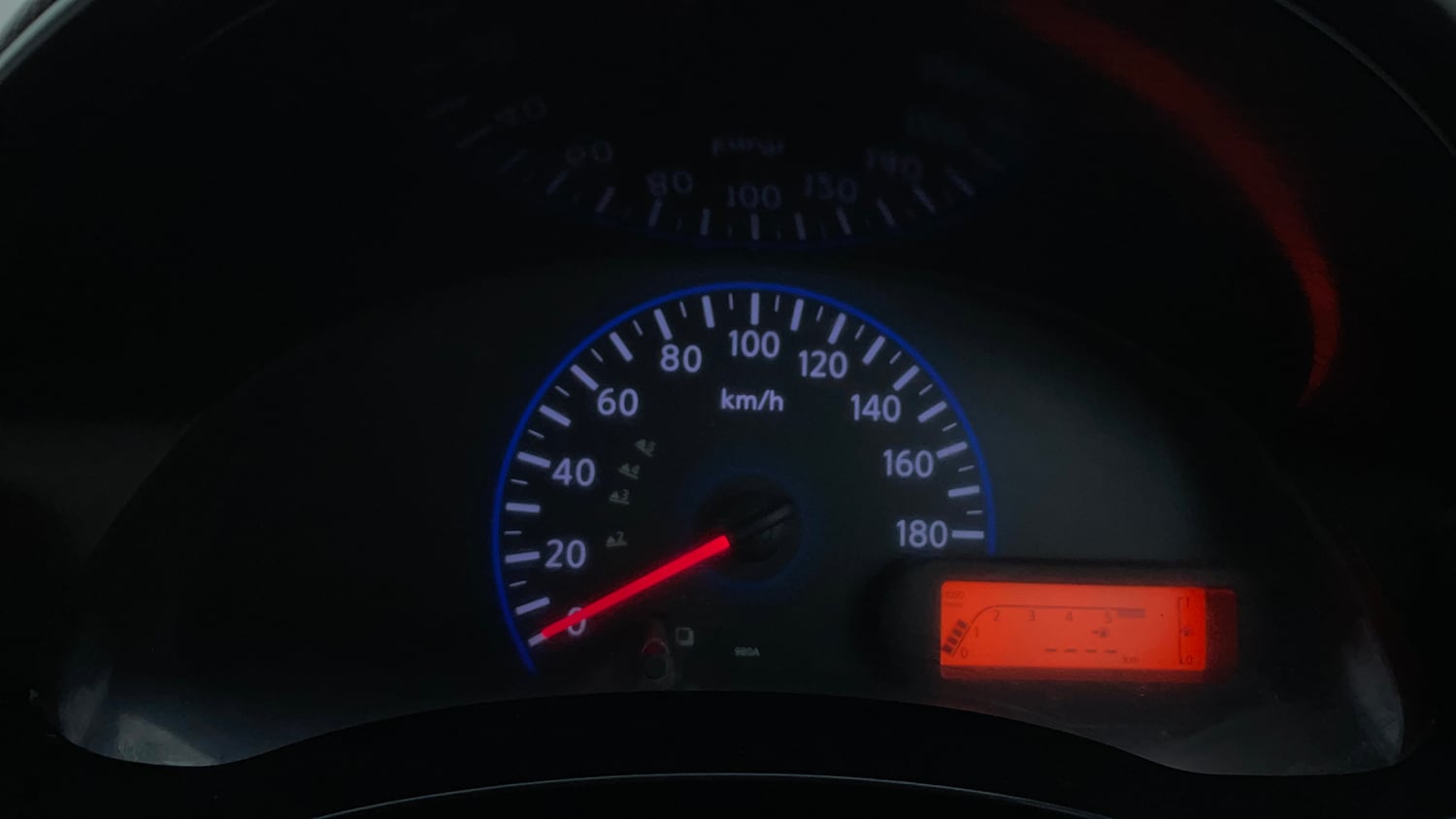 Used 2016 Datsun GO T Petrol Manual interior CLUSTERMETER VIEW