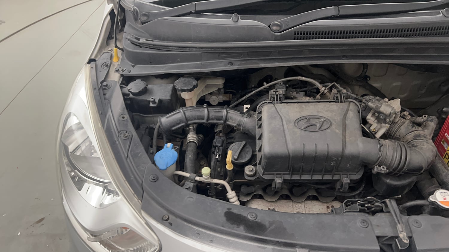 Used 2013 Hyundai i10 Era 1.1 iRDE2 Petrol Manual engine ENGINE RIGHT SIDE VIEW