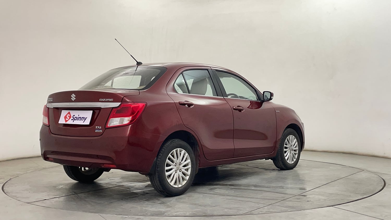 Used 2017 Maruti Suzuki Dzire ZXi AMT Petrol Automatic exterior RIGHT REAR CORNER VIEW