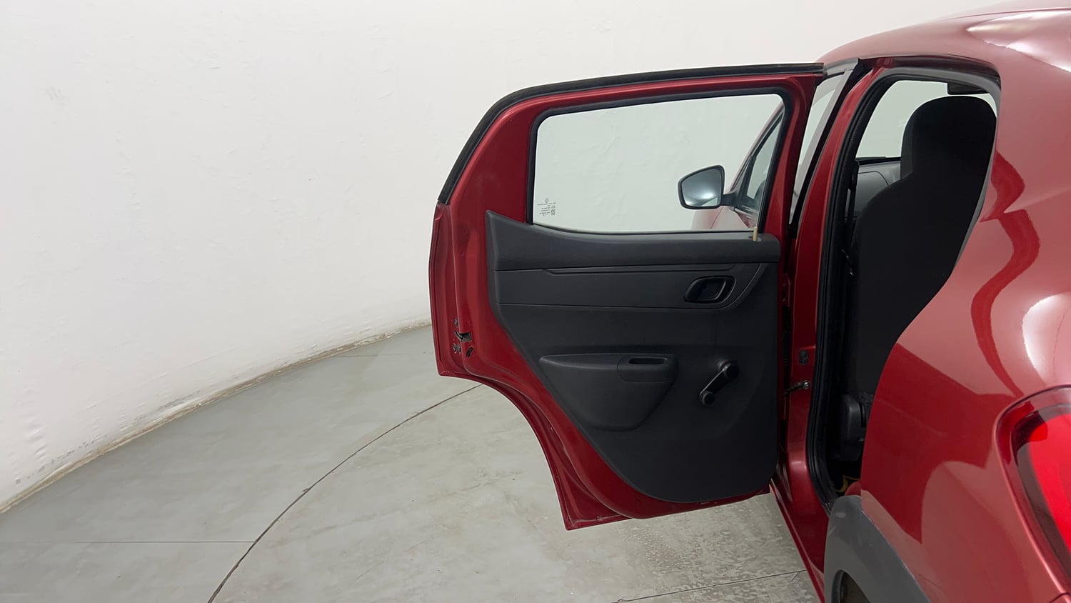 Used 2016 Renault Kwid RXT Petrol Manual interior LEFT REAR DOOR OPEN VIEW