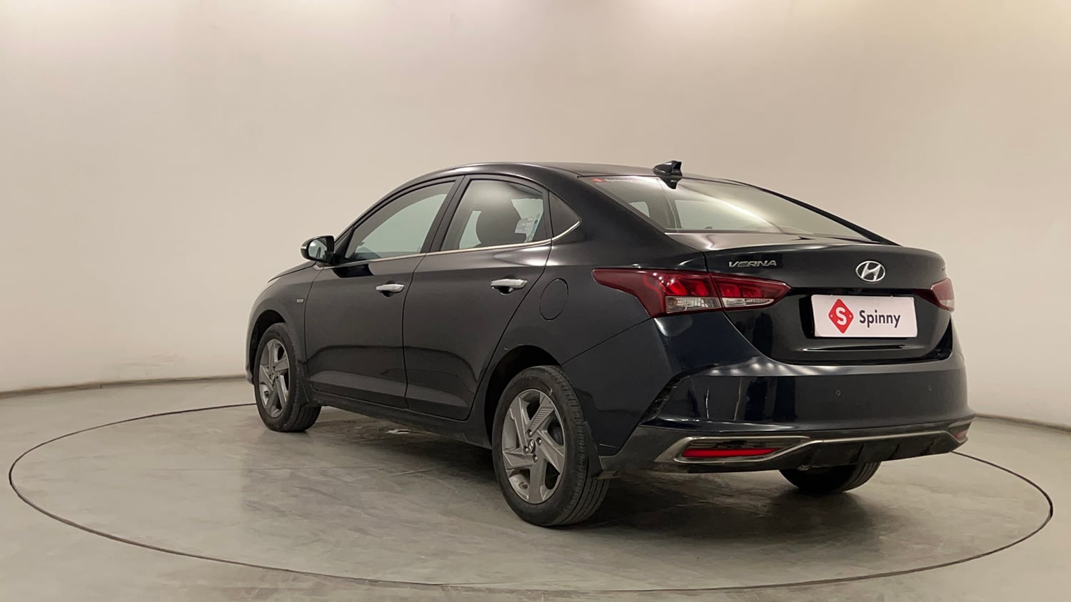 Used 2022 Hyundai Verna SX 1.5 VTVT IVT Petrol Automatic exterior LEFT REAR CORNER VIEW